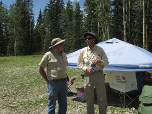 Trail Angel "Apple" and Mel